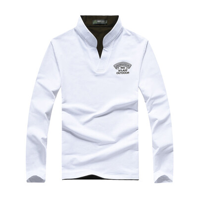 Field jeep long sleeve T-shirt male casual V-neck fashion printing comfortable breathable solid cotton t-shirt men 16001Z5001 white
Field jeep long sleeve T-shirt male casual V-neck fashion printing comfortable breathable solid cotton t-shirt men 16001Z5001 white