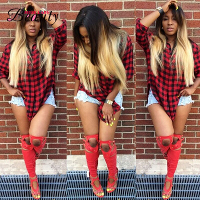 Muse lady beauty Straight Brazilian Virgin Hair Weave 3 Bundles Two Tone Human Hair 1b27 Ombre
Muse lady beauty Straight Brazilian Virgin Hair Weave 3 Bundles Two Tone Human Hair 1b27 Ombre