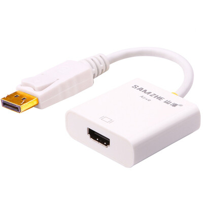 Shanze SAMZHE ZJX-020 active DP to HDMI converter DisplayPort to HDMI female cable cable TV cable connection white
Shanze SAMZHE ZJX-020 active DP to HDMI converter DisplayPort to HDMI female cable cable TV cable connection white