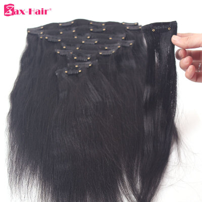 Clip In Hair Extensions Natural Color Virgin Clip In Human Hair Extensions For Black Women Light Yaki Straight 100g/set Zax Hair
Clip In Hair Extensions Natural Color Virgin Clip In Human Hair Extensions For Black Women Light Yaki Straight 100g/set Zax Hair