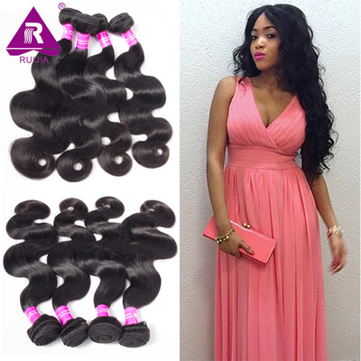 RUIJIA Hair Brazilian Body Wave 4pcs lot Unprocessed Virgin Hair Human Hair Extension Weave Bundle Brazilian Virgin Hair Body Wave
RUIJIA Hair Brazilian Body Wave 4pcs lot Unprocessed Virgin Hair Human Hair Extension Weave Bundle Brazilian Virgin Hair Body Wave