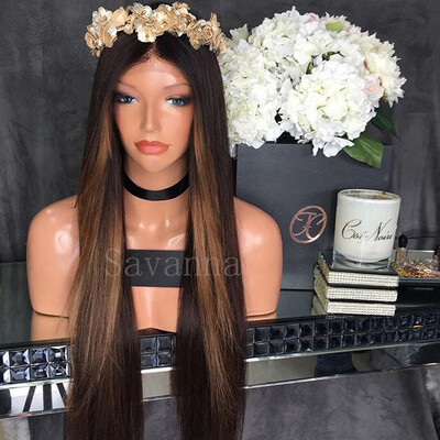 Highlight Silky Straight Brazilian Virgin Hair Full Lace Human Hair Wig Soft And Thick Glueless Lace Front Wigs For Black Women
Highlight Silky Straight Brazilian Virgin Hair Full Lace Human Hair Wig Soft And Thick Glueless Lace Front Wigs For Black Women