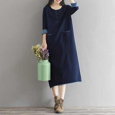 CITYPLUS Faculty of Arts&Lengthening College of Arts&Leisure Long Sleeve Dresses Female CWQZ16Q455 Dark Blue M
CITYPLUS Faculty of Arts&Lengthening College of Arts&Leisure Long Sleeve Dresses Female CWQZ16Q455 Dark Blue M