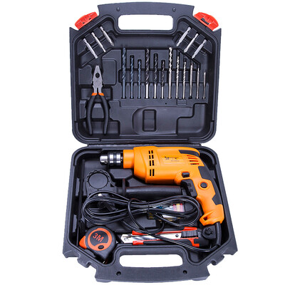 Worker bee WORKERBEE household impact drill set high quality hand drill household series power tools positive reversing stepless speed regulation full function impact drill GI550
Worker bee WORKERBEE household impact drill set high quality hand drill household series power tools positive reversing stepless speed regulation full function impact drill GI550