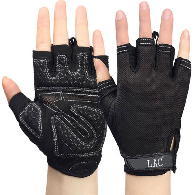LAC fitness gloves men and women equipment training dynamic cycling dumbbell horizontal bar anti-skid semi-finger movement gym breathable black
LAC fitness gloves men and women equipment training dynamic cycling dumbbell horizontal bar anti-skid semi-finger movement gym breathable black