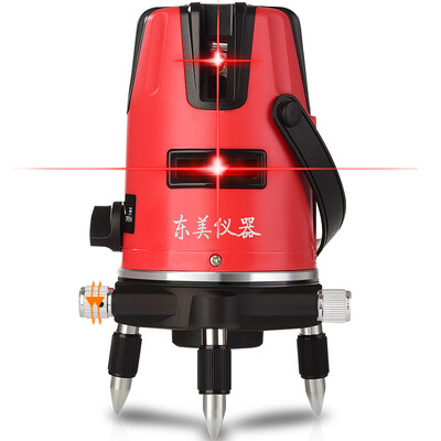 Dongmei red level laser 5-line infrared level light line high-precision line projection instrument EK-452DP
Dongmei red level laser 5-line infrared level light line high-precision line projection instrument EK-452DP