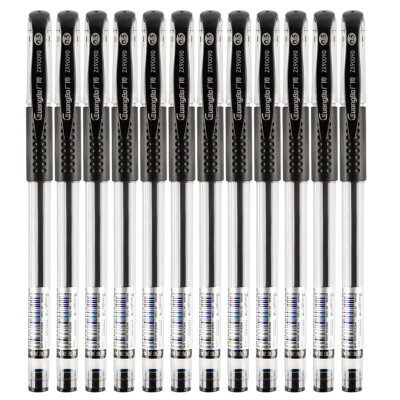 Wide (GuangBo) 12 loaded 0.5mm high-quality bullet bullet pen / pen / signature pen black ZX9009D
Wide (GuangBo) 12 loaded 0.5mm high-quality bullet bullet pen / pen / signature pen black ZX9009D
