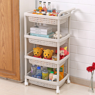 ShuangQing ShuangQing pulley rack with wheel bathroom trolley storage rack 4 layer grid 7030
ShuangQing ShuangQing pulley rack with wheel bathroom trolley storage rack 4 layer grid 7030