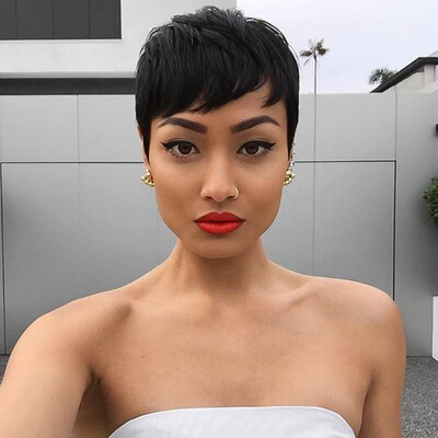 Sexy Women Short Black Pixie Cut Wigs Human Black Hair Short Bob Full Lace Wig Lace Front Wig Short None Lace Wig For Women
Sexy Women Short Black Pixie Cut Wigs Human Black Hair Short Bob Full Lace Wig Lace Front Wig Short None Lace Wig For Women