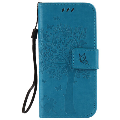 Blue Tree Design PU Leather Flip Cover Wallet Card Holder Case for IPHONE 7 
Blue Tree Design PU Leather Flip Cover Wallet Card Holder Case for IPHONE 7