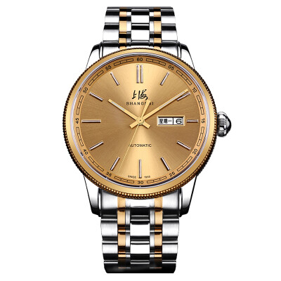 Shanghai (SHANGHAI) watch fashion trend series single calendar through the end of automatic mechanical male watch SH3019G-1
Shanghai (SHANGHAI) watch fashion trend series single calendar through the end of automatic mechanical male watch SH3019G-1
