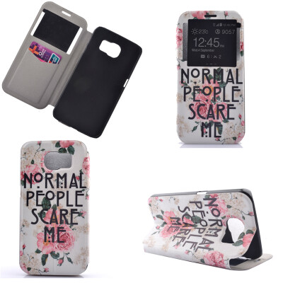Rose Flower Design PU Leather Flip Cover Wallet Card Holder Case for Samsung Galaxy S7 Edge
Rose Flower Design PU Leather Flip Cover Wallet Card Holder Case for Samsung Galaxy S7 Edge