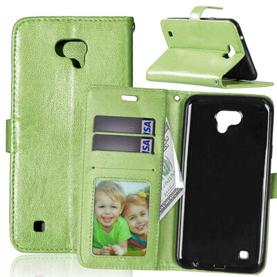 Green Style Classic Flip Cover with Stand Function and Credit Card Slot for LG X Cam K580Y
Green Style Classic Flip Cover with Stand Function and Credit Card Slot for LG X Cam K580Y