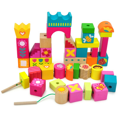 Topbright Dora blocks 38 blocks of garden castle large wooden blocks of children's educational toys
Topbright Dora blocks 38 blocks of garden castle large wooden blocks of children's educational toys