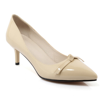 WETKISS Big Size 32-43 New Style Womens Shoes Solid Pointed toe Women Pumps Bow Shoes High Thin Heeled Pumps Boat Shoes Women
WETKISS Big Size 32-43 New Style Womens Shoes Solid Pointed toe Women Pumps Bow Shoes High Thin Heeled Pumps Boat Shoes Women