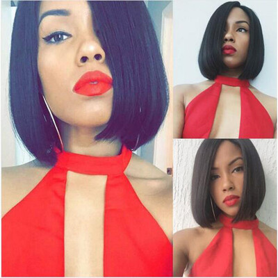 Glueless Lace Front Human Hair Wigs For Black Women Short Bob Wigs Brazilian Human Hair Bob Lace Front Wig
Glueless Lace Front Human Hair Wigs For Black Women Short Bob Wigs Brazilian Human Hair Bob Lace Front Wig
