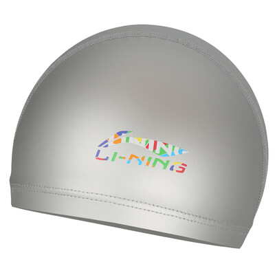 LI-NING Swimming Caps for man and woman PU Swimming Caps