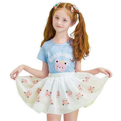 Disha DEESHA Girls' Set Cute Bear Korean Shirt Skirt Pants Set 711721902 Light Blue 140
Disha DEESHA Girls' Set Cute Bear Korean Shirt Skirt Pants Set 711721902 Light Blue 140