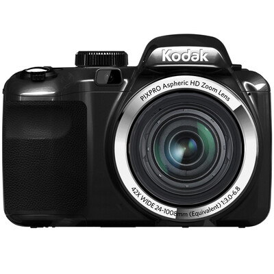 Kodak AZ422 telephoto digital camera black 2016 million pixel CCD sensor 3-inch screen 42x optical zoom 24mm wide-angle high-definition camera
Kodak AZ422 telephoto digital camera black 2016 million pixel CCD sensor 3-inch screen 42x optical zoom 24mm wide-angle high-definition camera