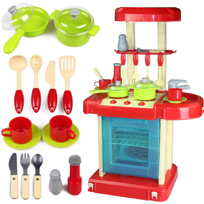 Xiongcheng XIONG CHENG Everybody's Toy Simulation Variety Kitchen Set Children's Educational Toys XC115A Red
Xiongcheng XIONG CHENG Everybody's Toy Simulation Variety Kitchen Set Children's Educational Toys XC115A Red