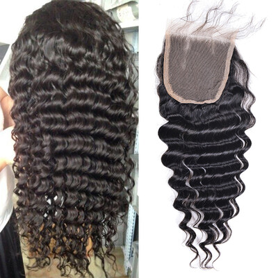 Hot Selling Malaysian Deep Wave Closure 4*4 Three Part Deep Wave Malaysian Hair Closure 100% Unprocessed Human Hair Weave
Hot Selling Malaysian Deep Wave Closure 4*4 Three Part Deep Wave Malaysian Hair Closure 100% Unprocessed Human Hair Weave