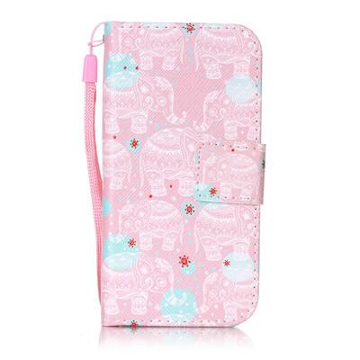 Pink Elephant Design PU Leather Flip Cover Wallet Card Holder Case for Apple iPhone SE
Pink Elephant Design PU Leather Flip Cover Wallet Card Holder Case for Apple iPhone SE