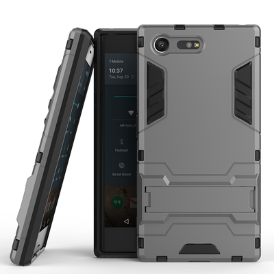 Серый Slim Robot Armor Kickstand Ударопрочный жесткий корпус из прочной резины для SONY Xperia X Compact
Серый Slim Robot Armor Kickstand Ударопрочный жесткий корпус из прочной резины для SONY Xperia X Compact