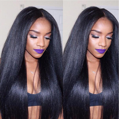 Italian yaki lace front human hair wig yaki straight brazilian human hair lace front wig for black women
Italian yaki lace front human hair wig yaki straight brazilian human hair lace front wig for black women