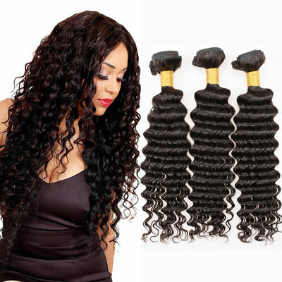 Good Quality Peruvian Virgin Hair Deep Wave 3 Bundles Real Human Hair Weft Extensions Natural Color Peruvian Deep Curly
Good Quality Peruvian Virgin Hair Deep Wave 3 Bundles Real Human Hair Weft Extensions Natural Color Peruvian Deep Curly