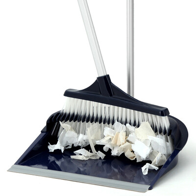 Yisida broom dustpan suit combination upgrade version of the home broom bucket cleaning tool (blue
Yisida broom dustpan suit combination upgrade version of the home broom bucket cleaning tool (blue