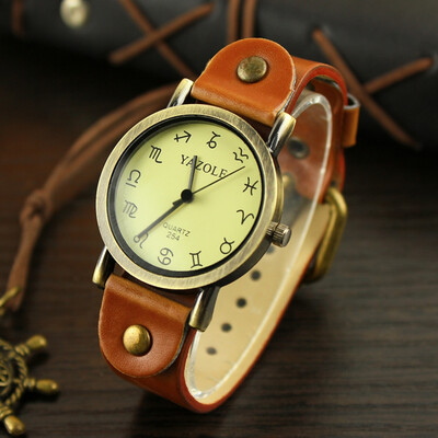 Trend 12 constellations Sen Department of retro art needle buckle round students male and female students watch YZL0538TH-3
Trend 12 constellations Sen Department of retro art needle buckle round students male and female students watch YZL0538TH-3