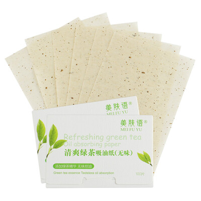 Body Lotion Fresh Green Tea Oil-absorbing Paper 100 pieces 2 boxes tasteless MF5067 Oil-absorbing paper paper makeup oil
Body Lotion Fresh Green Tea Oil-absorbing Paper 100 pieces 2 boxes tasteless MF5067 Oil-absorbing paper paper makeup oil