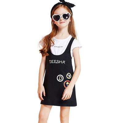 Disha DEESHA Girls' Set Little Hat Letter Print Big Child Slim Set 811721908 Black 160
Disha DEESHA Girls' Set Little Hat Letter Print Big Child Slim Set 811721908 Black 160