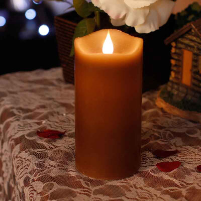 CandleSimplux Free-Flowing 3D Fireless flame Real Wax LED Melted Round Edge Candles light With Timer Battery-Operated Red 76X12
CandleSimplux Free-Flowing 3D Fireless flame Real Wax LED Melted Round Edge Candles light With Timer Battery-Operated Red 76X12