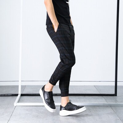 YOMS Men's casual pants male straight trousers Korean version of the woven single wear lattice tide men's casual pants 02267 coffee color M170
YOMS Men's casual pants male straight trousers Korean version of the woven single wear lattice tide men's casual pants 02267 coffee color M170