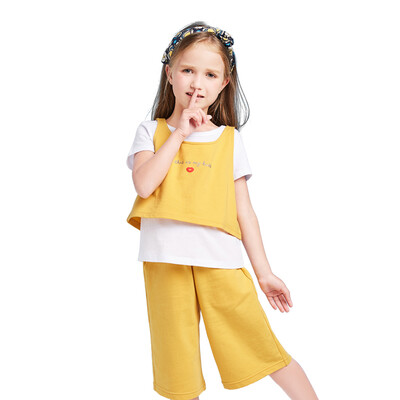 Balabala BALABALA female middle boy short sleeve suit summer middle child three sets of sleeved casual women 28192170154 in the yellow 150
Balabala BALABALA female middle boy short sleeve suit summer middle child three sets of sleeved casual women 28192170154 in the yellow 150