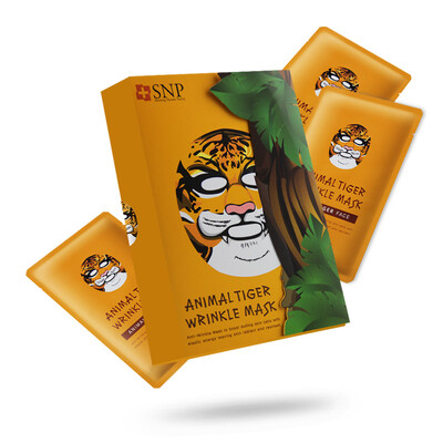 Snape (SNP) Tiger-shaped anti-wrinkle mask 25ml * 10 (moisturizing tonic tightening shrink pores brightening men and women animal mask)
Snape (SNP) Tiger-shaped anti-wrinkle mask 25ml * 10 (moisturizing tonic tightening shrink pores brightening men and women animal mask)