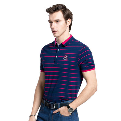 Camel (CAMEL) мужская летняя мода бизнес полосатый лацкан POLO футболка с коротким рукавом X7B201217 розовый красный M
Camel (CAMEL) мужская летняя мода бизнес полосатый лацкан POLO футболка с коротким рукавом X7B201217 розовый красный M