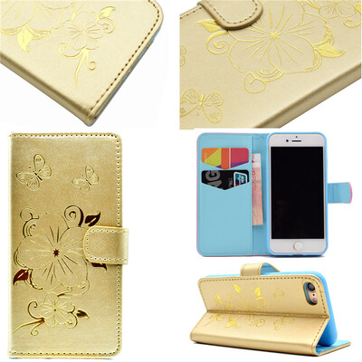 Gold Hot Stamping Foil Gold Design PU Leather Flip Cover Wallet Card Holder Case for iPhone 7
Gold Hot Stamping Foil Gold Design PU Leather Flip Cover Wallet Card Holder Case for iPhone 7