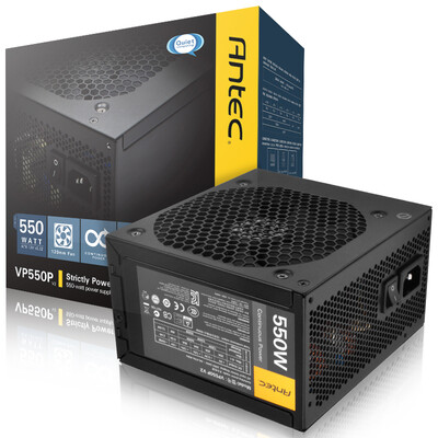 Antec Rated 550W VP 550P Power (активный PFC / 12CM Silent Fan / Dual 6 + 2Pin Graphics Connector / двухлетняя гарантия)
Antec Rated 550W VP 550P Power (активный PFC / 12CM Silent Fan / Dual 6 + 2Pin Graphics Connector / двухлетняя гарантия)
