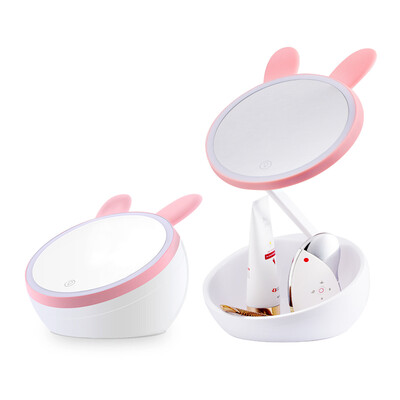 Jingdong supermarket Mika MECOR creative gifts LED desktop make-up mirror Meng fun lovely with storage function to send his girlfriend birthday gift 8506
Jingdong supermarket Mika MECOR creative gifts LED desktop make-up mirror Meng fun lovely with storage function to send his girlfriend birthday gift 8506