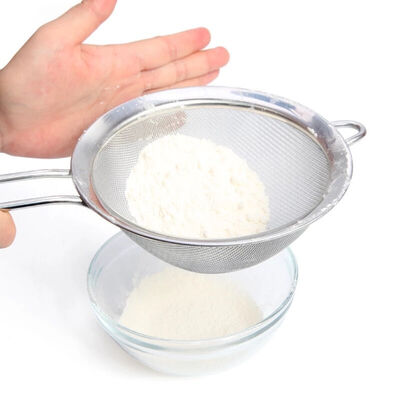 Jingdong Supermarket Cooking Cook CHEF MADE Flour Sieve Powder Sugar Powder Filter Screen Mesh Pore 30 mesh 304 Stainless Steel Baking Tools WK9245
Jingdong Supermarket Cooking Cook CHEF MADE Flour Sieve Powder Sugar Powder Filter Screen Mesh Pore 30 mesh 304 Stainless Steel Baking Tools WK9245