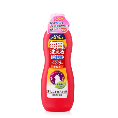 Japan imported Lion Lion Ai pet pet daily wash two in one shampoo soft floral type 330ml cat shower gel
Japan imported Lion Lion Ai pet pet daily wash two in one shampoo soft floral type 330ml cat shower gel