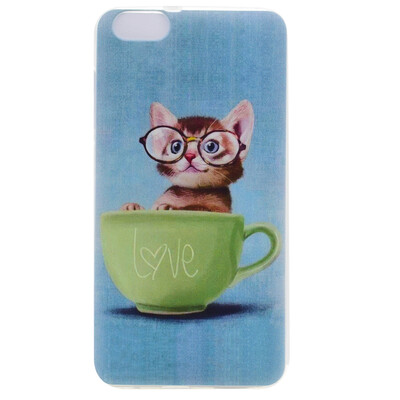 Glasses cat Pattern Soft Thin TPU Rubber Silicone Gel Case Cover for Huawei Honor 4X/Glory Play 4X
Glasses cat Pattern Soft Thin TPU Rubber Silicone Gel Case Cover for Huawei Honor 4X/Glory Play 4X