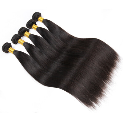 Natural Black Brazilian Virgin Hair Straight 100% Unprocessed Human Hair Extension with Free Shipping 5pcs lot 8A Brazilian Hair
Natural Black Brazilian Virgin Hair Straight 100% Unprocessed Human Hair Extension with Free Shipping 5pcs lot 8A Brazilian Hair