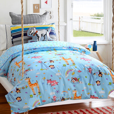 Polar Cloud Bedding Home Textiles Cotton AB Version Cartoon Cover Baby Baby Cotton Cover Single Item East African Forest Blue 120 * 150cm
Polar Cloud Bedding Home Textiles Cotton AB Version Cartoon Cover Baby Baby Cotton Cover Single Item East African Forest Blue 120 * 150cm