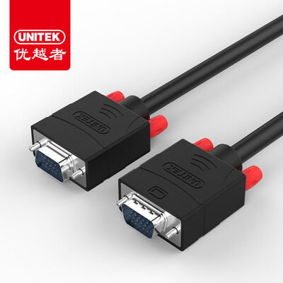 (UNITEK) VGA кабель компьютерный монитор кабельные проекторы 8 м 3 + 6 видео удлинительный кабель чистая медь двойное магнитное кольцо HD линия Y-C512A
(UNITEK) VGA кабель компьютерный монитор кабельные проекторы 8 м 3 + 6 видео удлинительный кабель чистая медь двойное магнитное кольцо HD линия Y-C512A