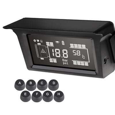 (SPY) tire pressure monitoring H2 solar wireless external color picture cart / truck / tractor / bus and other eight rounds of dedicated tire pressure monitoring
(SPY) tire pressure monitoring H2 solar wireless external color picture cart / truck / tractor / bus and other eight rounds of dedicated tire pressure monitoring