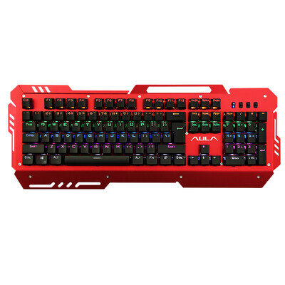 Tarantula (AULA) daytime mixed light mechanical keyboard 104 keys wired USB game keyboard laser axis red panel black keycap (red and black
Tarantula (AULA) daytime mixed light mechanical keyboard 104 keys wired USB game keyboard laser axis red panel black keycap (red and black