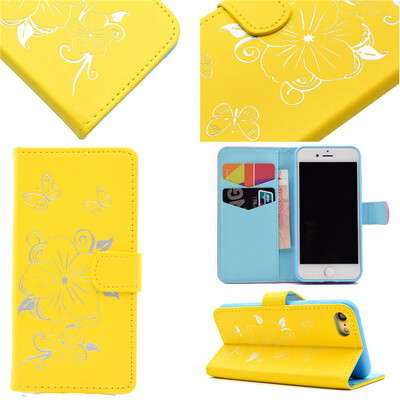 Yellow Hot Stamping Foil Gold Design PU Leather Flip Cover Wallet Card Holder Case for iPhone 7
Yellow Hot Stamping Foil Gold Design PU Leather Flip Cover Wallet Card Holder Case for iPhone 7